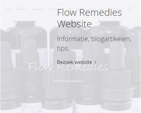 Banner Flow Remedies informatie website
